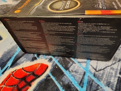 Thermaltake Smart 650W 80 Plus Bronze 650W Non Modular Power Supply - Picture 10 of 11