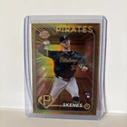 2024 Topps Chrome Update Paul Skenes Radiating Rookies RC
