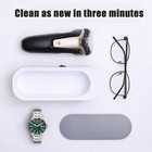 Ultrasonic Jewelry Cleaner Denture Glass Watch Ring Bath Tank Cleaning USA — photo 7