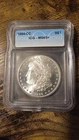 1884 CC  Morgan Silver Dollar MS65+