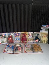 McDonalds TY Beanie Babies Plush Lot Of 6 1999 Dinosaur Trio International Bears