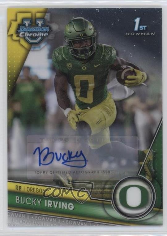 2023 Bowman U Chrome Chrome Prospect Auto Bucky Irving #153 Auto