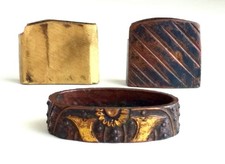 Japanese antique sword fittingsHuchigane and Habaki set581