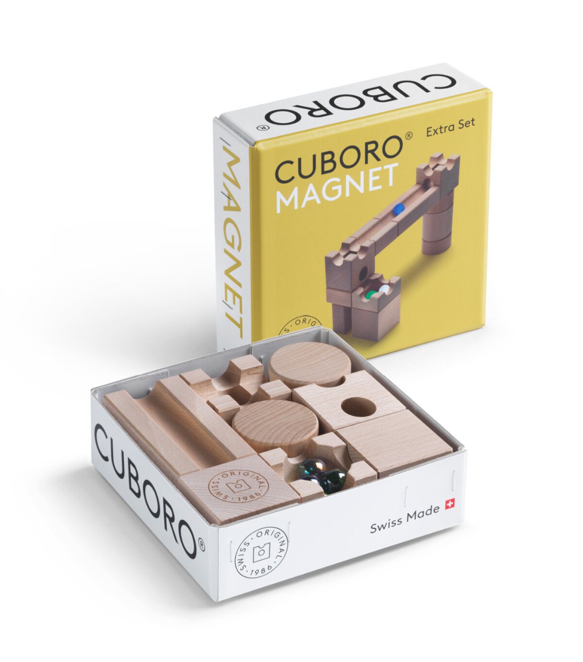 Cuboro Magnet Marble Run Game - The Extra Set for magic bridges (UK)