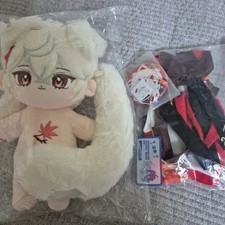Genshin Impact Kazuha Plush Doll with Clothing  Accessories