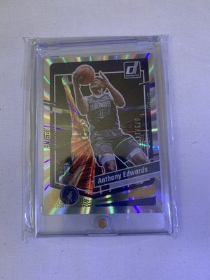 2023-24 Panini Donruss Anthony Edwards #137 Halo Laser /149 Timberwolves