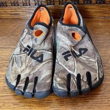 Fila Skele-Toes EZ Slide 2 Camo Five-Toe Shoes US 7 / EUR 39.5   Barefoot Water