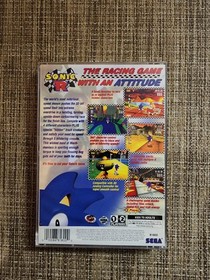 Sonic R - Sega Saturn - Manual and Disc in Very Good Shape - Original owner 