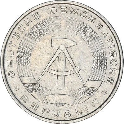 [#365930] Münze, GERMAN-DEMOCRATIC REPUBLIC, 10 Pfennig, 1968, Berlin, SS, Alumi - Bild 1 von 2