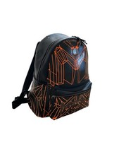 MCM Bionic Backpack Black Orange Used 