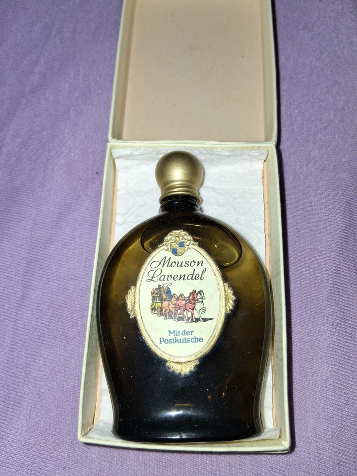 Mouson Lavendel 25 ccm / ml mit Box, voll, 8 cm, fantastisch erhalten - Bild 1 von 4