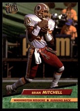 1992 Ultra Brian Mitchell Washington Redskins #410