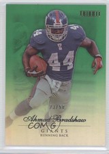 2010 Topps Tribute Green Rainbow 23/50 Ahmad Bradshaw #7 2r4