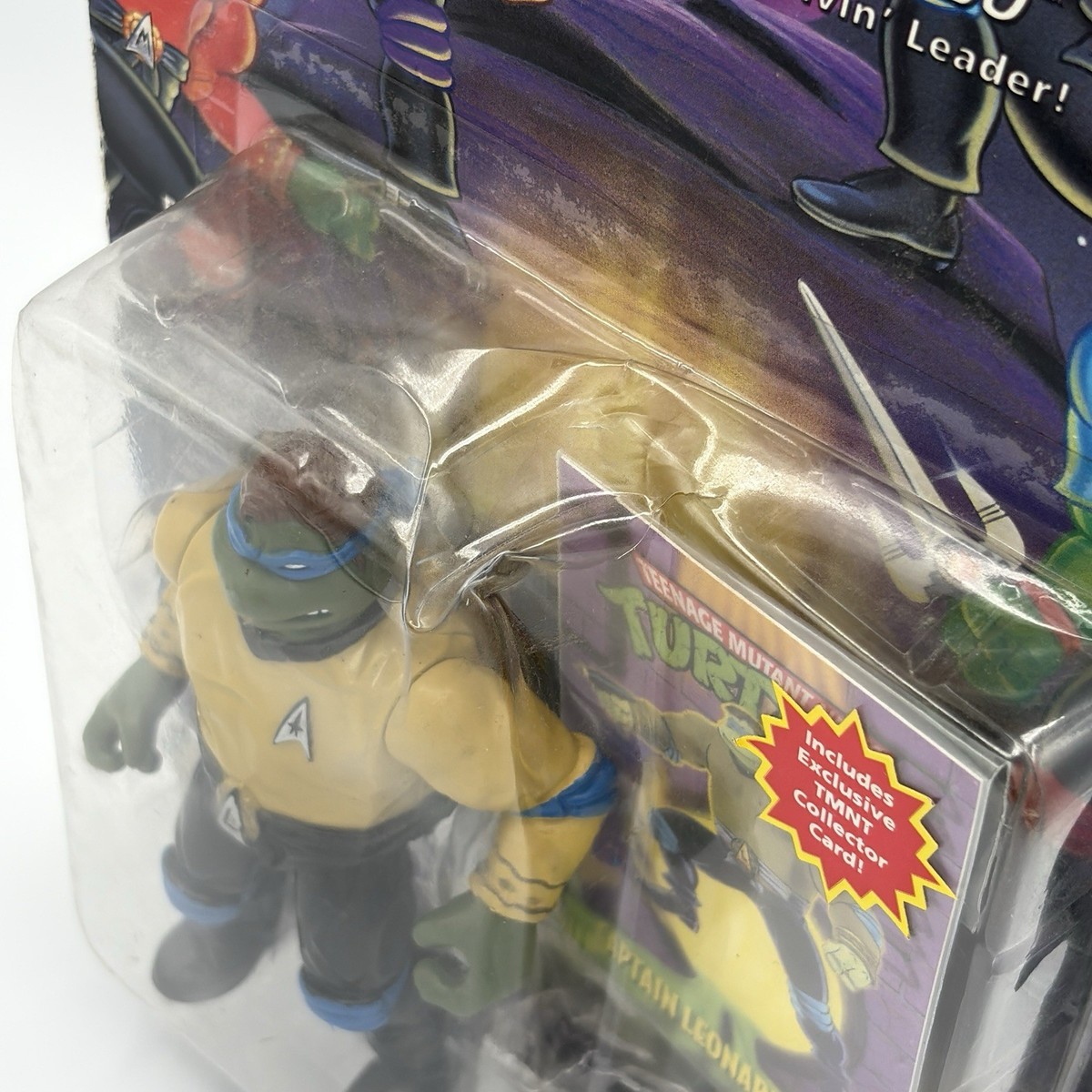 タートルズ フィギュア スタートレック レオナルド 1994 Teenage