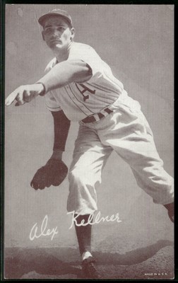 1947-66 Exhibits (W461) #NNO Alex Kellner GD/VG (crease)