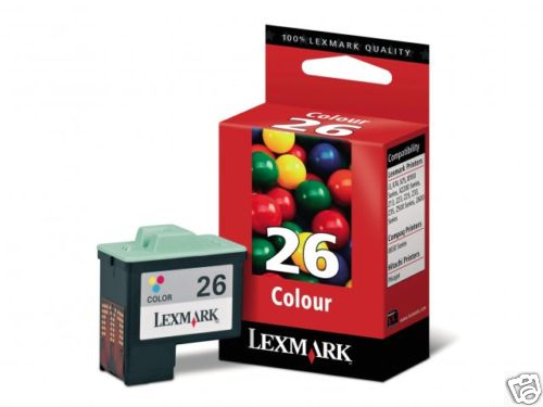 Cartouche Lexmark 26 couleur a jet d encre haute densite pour des impressions grand volume