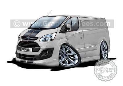 ford transit custom silver