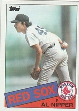 FREE SHIPPING-MINT-1985 (RED SOX) Topps #424 Al Nipper