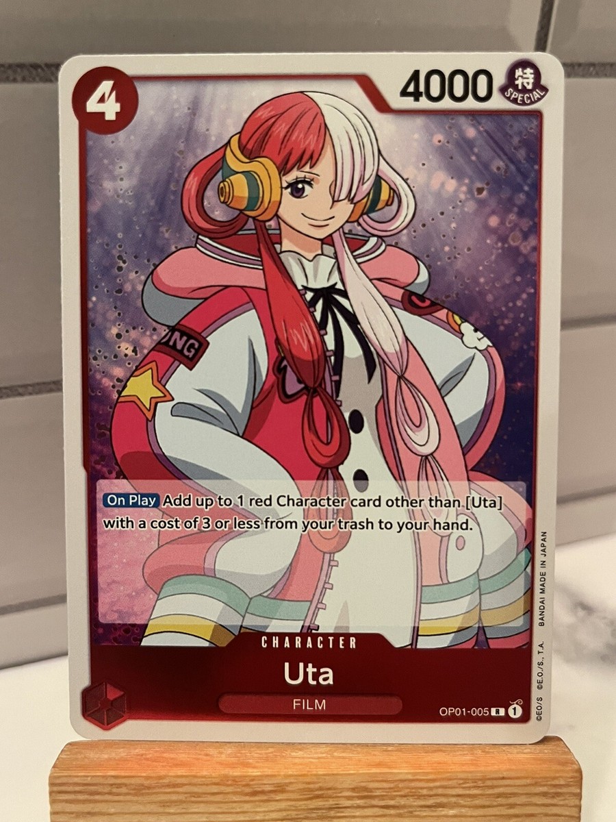 One Piece Card Game Uta OP01-005 Romance Dawn ENGLISH FOIL | eBay