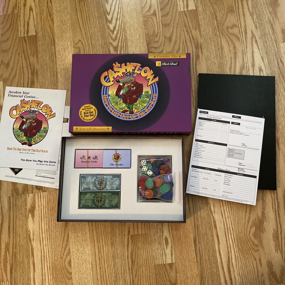 Rich Dad Cashflow 101Board Game for sale online | eBay