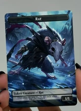 Rat Token Proxy Card with Custom designed art