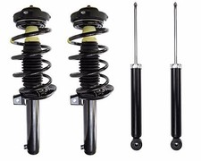 Full Set 2 Front Complete Struts Springs Rear Shocks Fits VW Golf Jetta Passat 