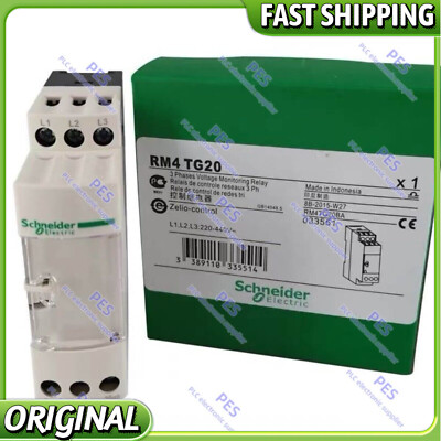 1 PCS Brand New Schneider RM4TG20 RM4 TG20 3 Phase Voltage Monitoring Relay
