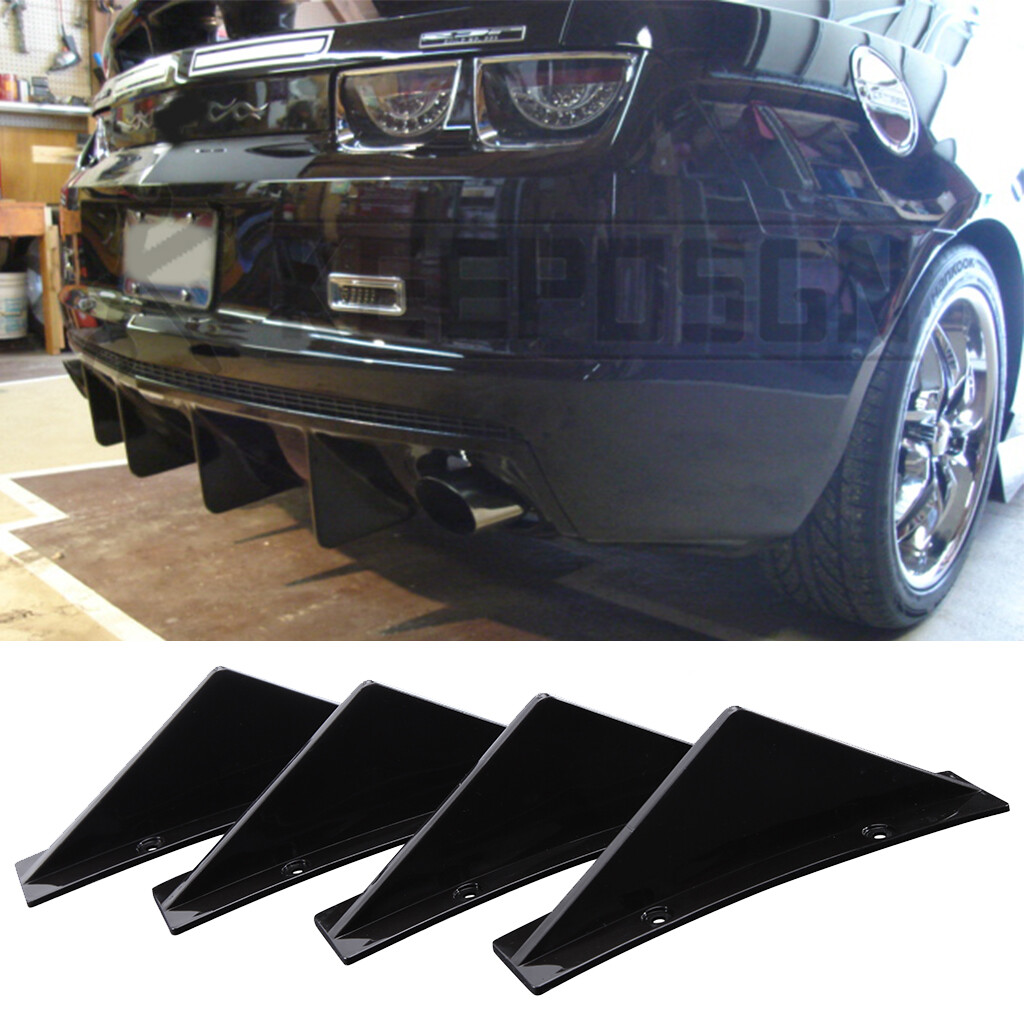 Carbon Fiber Look Car Front Bumper Lip Deflector Lips Body Kit Spoiler Carbon Fiber Look Car Front Bumper Lip Deflector Lips Body Kit Spoiler