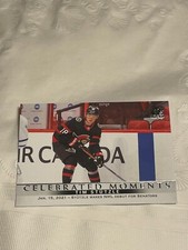 2020-21 SP Authentic Celebrated Moments Tim Stutzle RC #114 Ottawa Senators