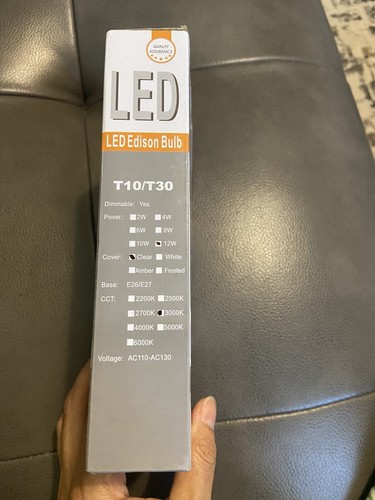 Leools T10 Led Bulbs,12W Dimmable Tubular Led Bulb,100 Watt - Picture 4 of 8