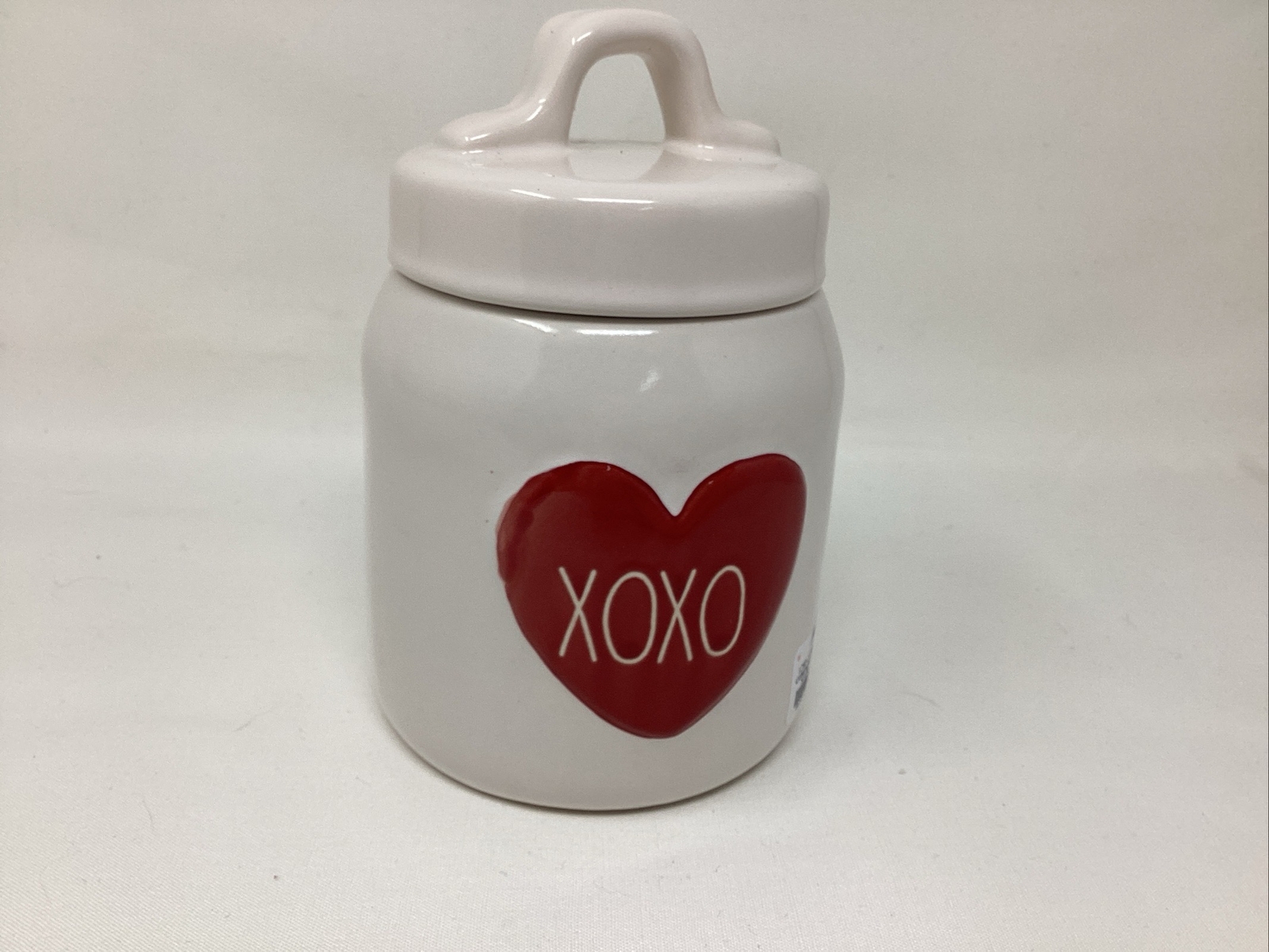 Rae Dunn XOXO Red Heart Small Canister Valentine's Day 2024 New eBay