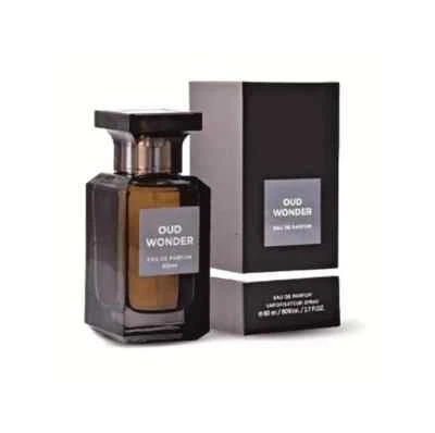 Oud Wonder 80ml Mens Designer Perfume Spray Scent Parfum EDP By Fragrance World