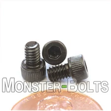 #5-40 Socket Head Cap Screws, Alloy Steel w/ Black Oxide, US SAE Coarse Thread