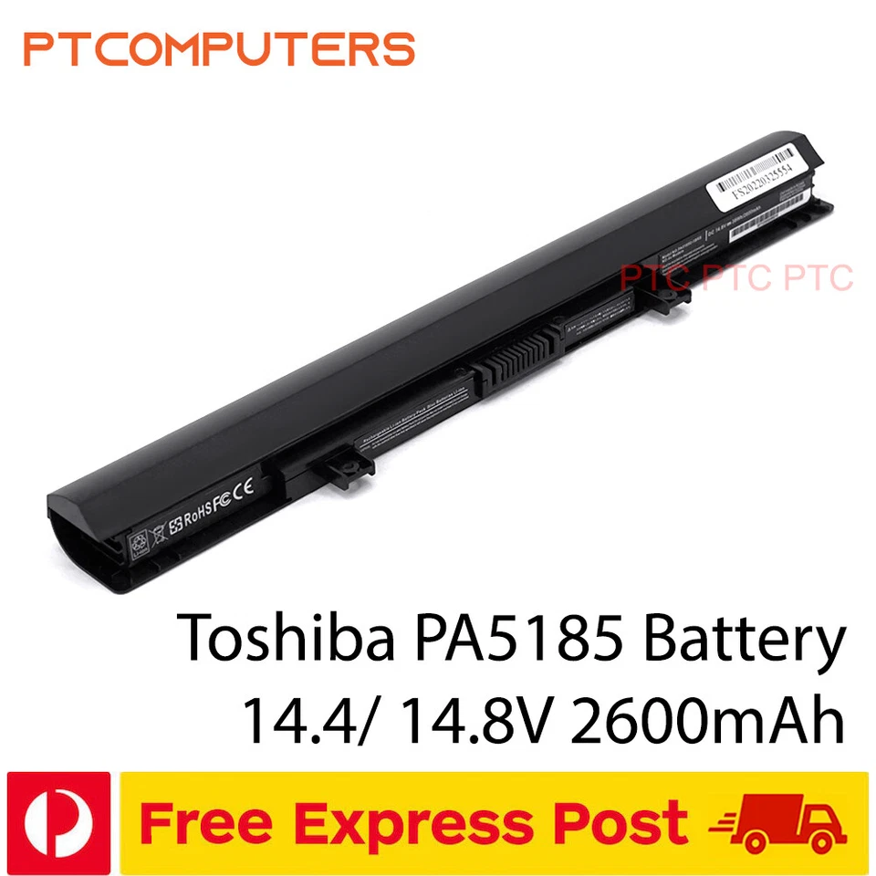 Toshiba Satellite Pro C50-B C50D-B C50DT-B C55-B Laptop battery PA5185U PA5195U