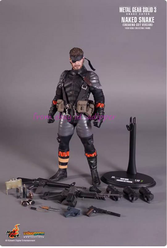 Perfect Hot Toys Vgm15 1/6 Metal Gear Solid 3 Snake Eater Sneaking