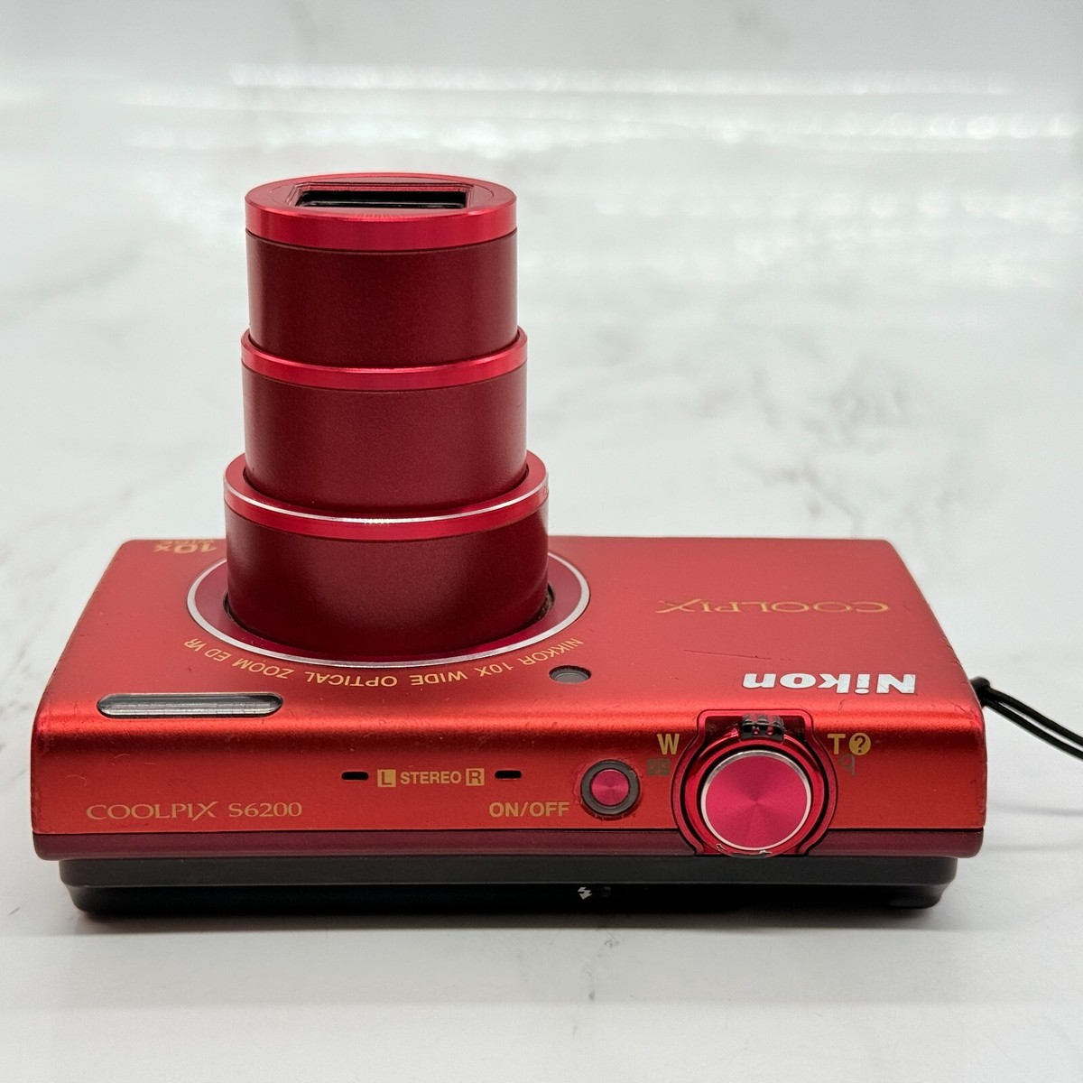 Nikon COOLPIX S6200 16.0MP Digital Camera - Red for sale Nikon COOLPIX S6200 16.0MP Digital Camera - Red for sale