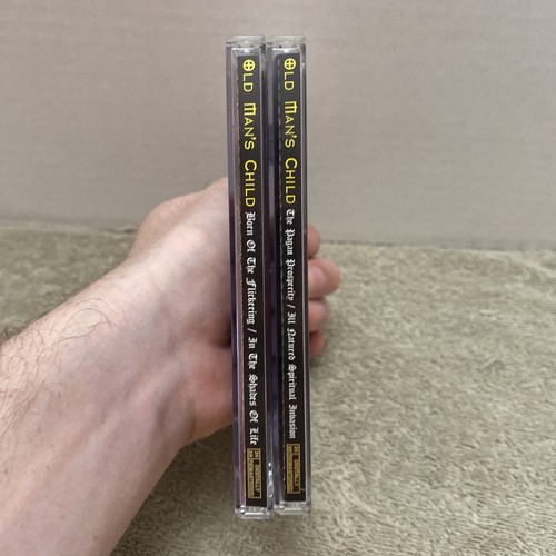 Old Mans Child 4 Albums 2 CDs RARE 2002 Russian Import Lot Black Metal Shades - Foto 8 di 9