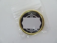 Automatic Electric antique telephone Brass dial center NOS Brassed out Monophone