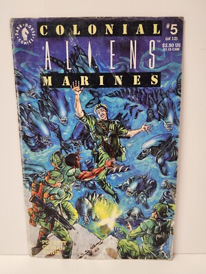 Aliens: Colonial Marines #5 (Dark Horse Comics May 1993) Bagged And Boarded