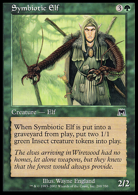 Magic the Gathering MTG Symbiotic Elf (288) Onslaught   LP
