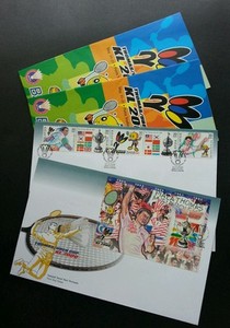 Malaysia Thomas Uber Cup KL 2000 Badminton Sport Games Flag (FDC 