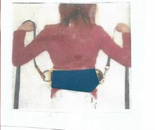 Gymnastic Spotting Belts Med "BLUE" 25-31 Inch Waist Equipment Acrobatics