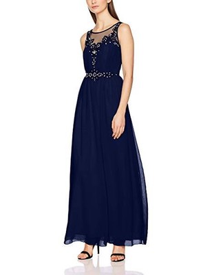 navy maxi dress uk