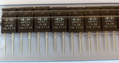 10 Caddock MP925-10.0K-1% Thick Film Resistor Through Hole 10K Ohm 25W 1% MP925