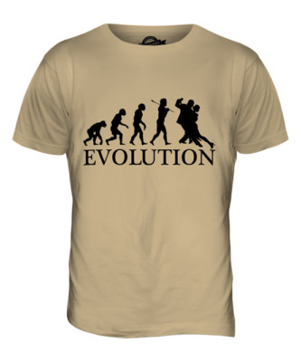 TANGO DANCING EVOLUTION OF MAN MENS T-SHIRT TEE TOP GIFT CLOTHING