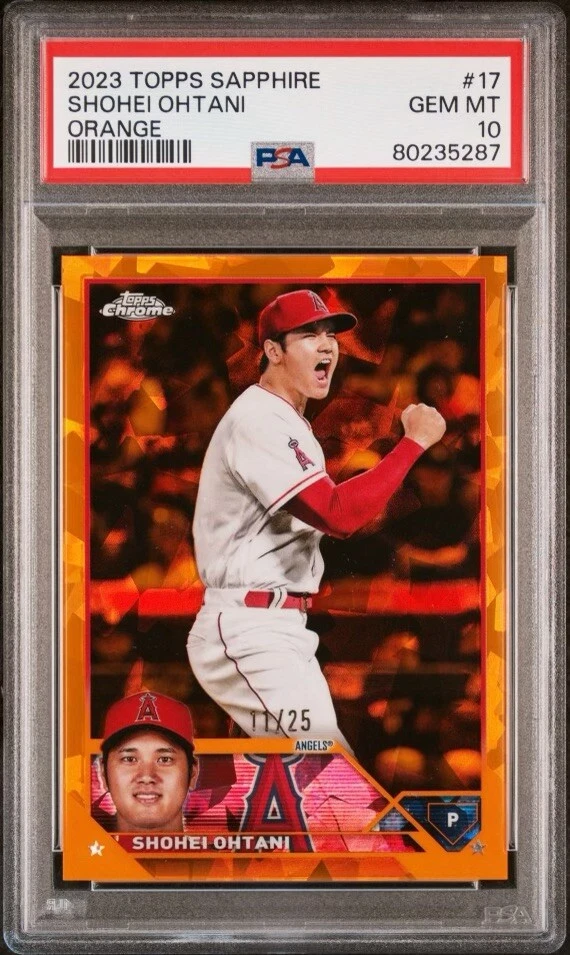 2023 Topps Chrome Sapphire Edition - Shohei Ohtani #17 for sale | eBay