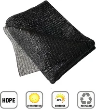 40% UV Sunblock Shade Cloth Fabric Cut Edge Resistant for Garden Plants Cover