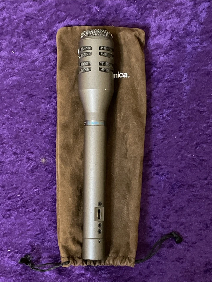 Audio-Technica Japan Microphone ATM11 Vintage 80’s Original Bag Unidirectional - Image 2 of 2