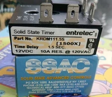 SSAC KRDM111.5S 10A 120V Solid State Timer