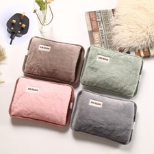 Quick Heating Rechargeable Electric Hot Water Bottle Bed Warmer Heat Pad Safe